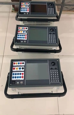 0.5 class in-built PC Four Phase Three Phase Protection Relay Test Equipment LCD Display